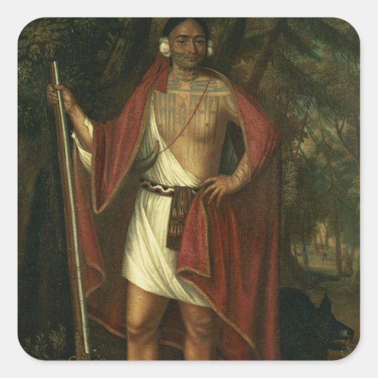 Sticker Carré Sa Ga Yeath Qua Pieth Ton (Devant)