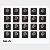 Sticker Carré Sabotage (Feuille)