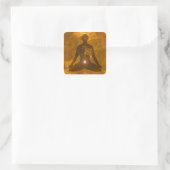 Sticker Carré Sacral Chakra Swadhisthana (Sac)