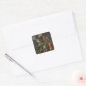 Sticker Carré Sacrifice of Isaac, 1601 (Enveloppe)