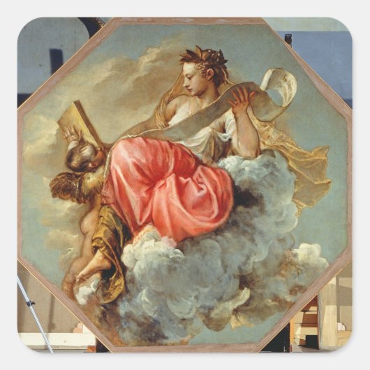 Sticker Carré Sagesse (Devant)