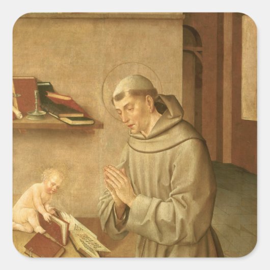 Sticker Carré Saint Antoine de Padoue (Devant)