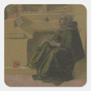 Sticker Carré Saint-Augustine in his Study