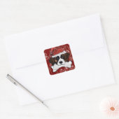 Sticker Carré Saint Bernard (Enveloppe)