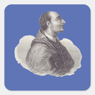 Sticker Carré Saint Charles Borromée Patron des Séminaristes Art