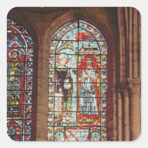 Sticker Carré Saint Denis donne l'oriflamme à Clément