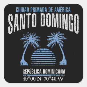 Sticker Carré Saint-Domingue