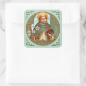 Sticker Carré Saint Dominique de Guzman (BK 07) (Sac)