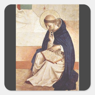 Sticker Carré Saint Dominique par Fra Angelico Renaissance Beaux