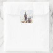 Sticker Carré Saint Germain des Prés Eglise Paris (Sac)