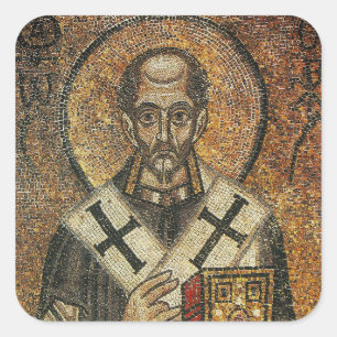 Sticker Carré Saint Jean Chrysostome archevêque de Constantinopl
