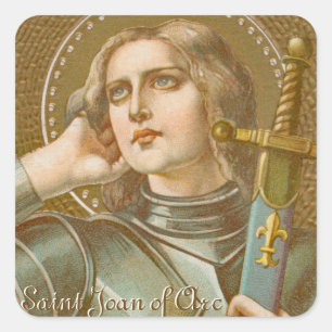Sticker Carré Saint Jean d'Arc (JM 28)
