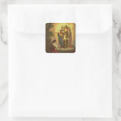 Sticker Carré Saint Jeanne d'Arc (Sac)