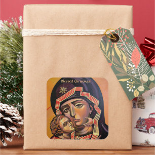 Sticker Carré Saint Mary Teotokos