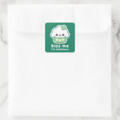Sticker Carré Saint Patrick's Day Lucky Cupcake (Sac)