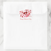 Sticker Carré Saint Valentin, Amour_ (Sac)