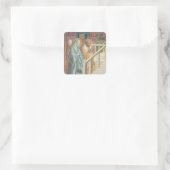 Sticker Carré Sainte Anne et Joachim à la présentation de (Sac)