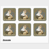 Sticker Carré Sainte-Catherine de Sienne (BK 19) (Feuille)