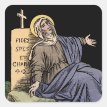 Sainte Sophie de Rome pleurant ses filles