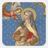 Sticker Carré Sainte-Thérèse d'Avila (SAU 28) (Devant)