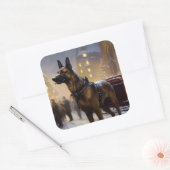 Sticker Carré Saison de Noël belge de Malinoi (Enveloppe)