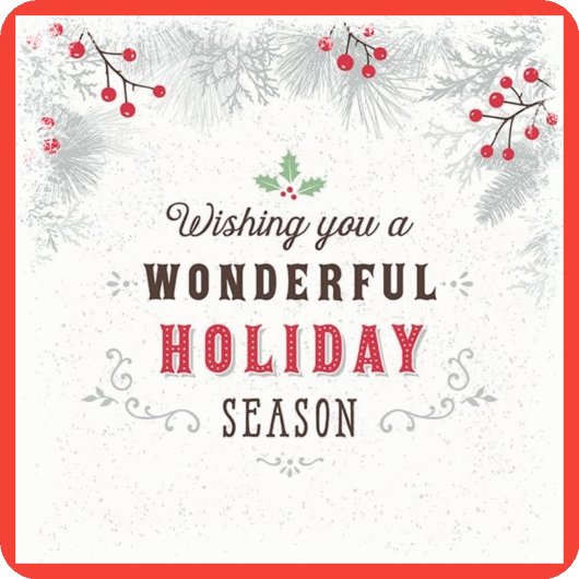 Sticker Carré Saison des vacances