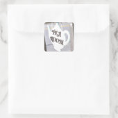 Sticker Carré Salle de thé (Sac)