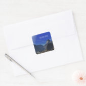 Sticker Carré Salutations d'un autre monde (Enveloppe)