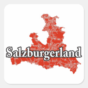 Sticker Carré Salzburgerland