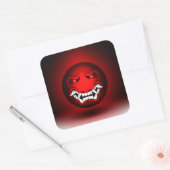 Sticker Carré Samouraïmoji (Enveloppe)
