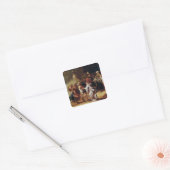 Sticker Carré Samuel Killing Agag, Roi des Amalécites (Enveloppe)