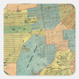 Sticker Carré San Francisco