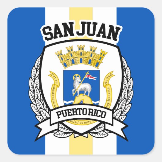 Sticker Carré San Juan (Devant)