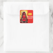 Sticker Carré SANADA YUKIMURA:Seal (Sac)