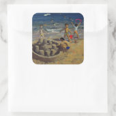 Sticker Carré Sandcastle France 1999 (Sac)