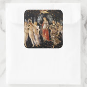 Sticker Carré Sandro Botticelli - La Primavera (Sac)