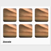 Sticker Carré Sandstorm at Mesquite Sand Dunes (Feuille)