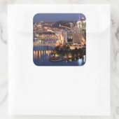 Sticker Carré Sandwich Steel and Indigo (Sac)