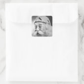 Sticker Carré Santa Claus (Sac)