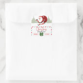 Sticker Carré Santa’s Little Cozy Mood  (Sac)