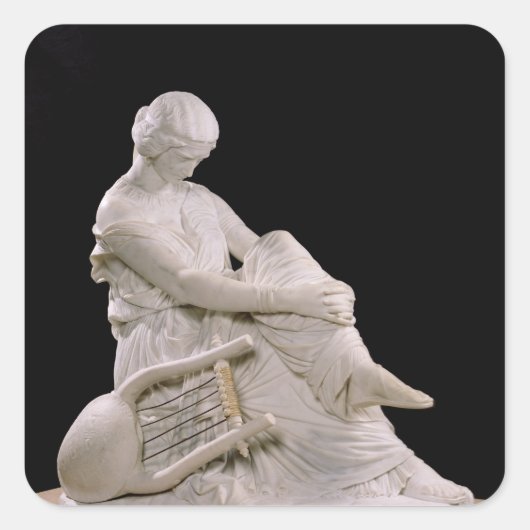 Sticker Carré Sappho, 1852 (Devant)