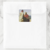 Sticker Carré Saracens devant leur position, 1864 (Sac)