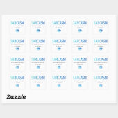 Sticker Carré Sarcasme (Feuille)