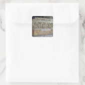 Sticker Carré Sarcophage à la frise des Neuf Muses (Sac)