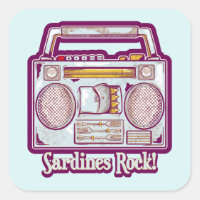 Sardines Rock Funny 80's Stéréo