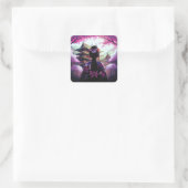 Sticker Carré Sari Fleurs de cerisiers (Sac)