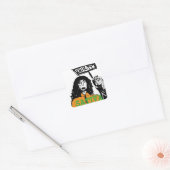 STICKER CARRÉ SATIVA COUPABLE (Enveloppe)