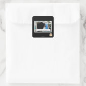 Sticker Carré Saupoudrer (Sac)