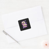 Sticker Carré Saut de crâne ! ! (Enveloppe)