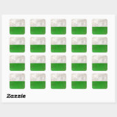 Sticker Carré Saxe (Feuille)